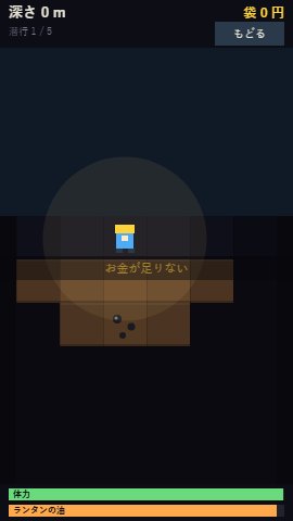 ふかいふかい坑道