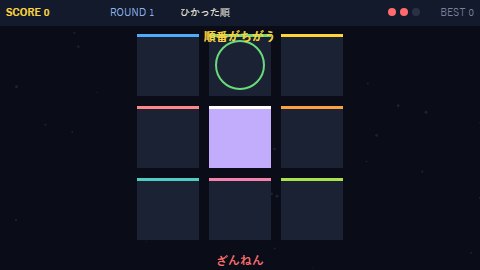 メモリーフラッシュ