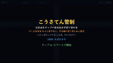 こうさてん管制